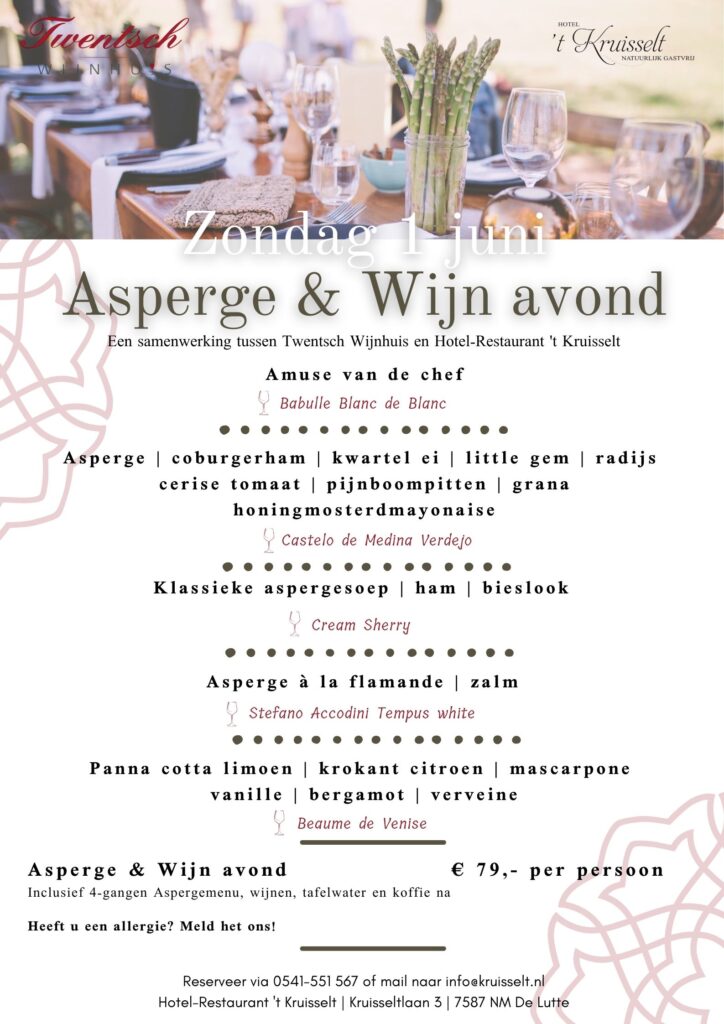 2025 Asperge & Wijnavond