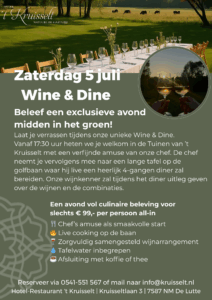 Wine & Dine Flyer
